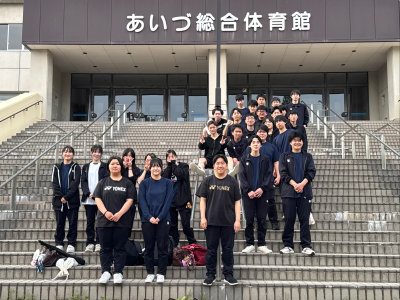 R7　バドミントン　地区大会　集合写真